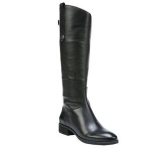 Sam Edelman Penny 2 Black Leather Riding Boot